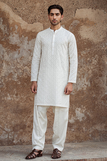 Ivory White Kurta